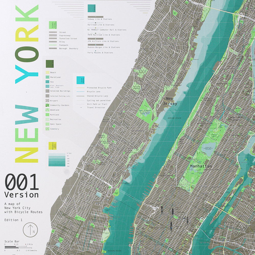 New York City Map (ver.1)_뉴욕지도