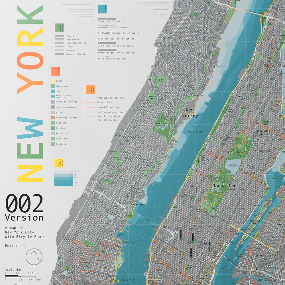 New York City Map (ver.2)_뉴욕지도